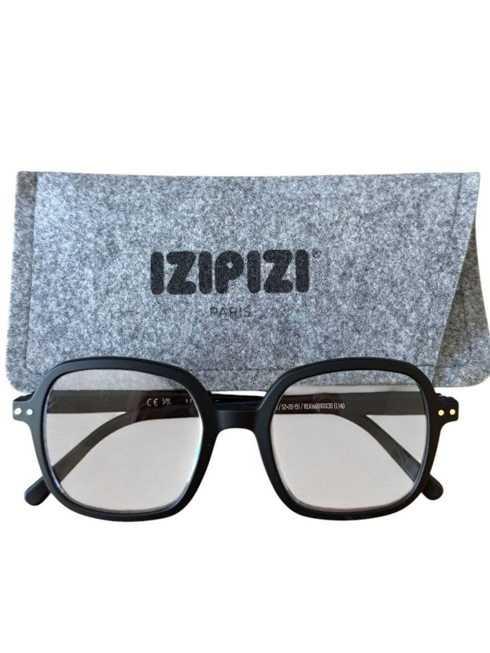 Izipizi Paris Office Black Reading Glasses +3.0